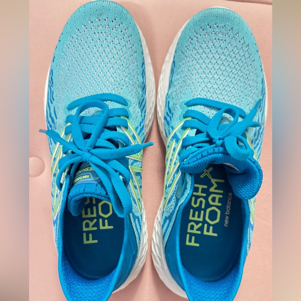 New Balance Fresh Foam Turquoise Sneakers